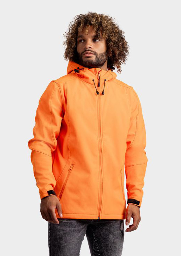 Lemon & Soda Softshell Hooded Jacket