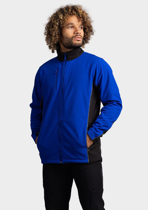 Lemon & Soda Workwear Contrast Softshell Jacket